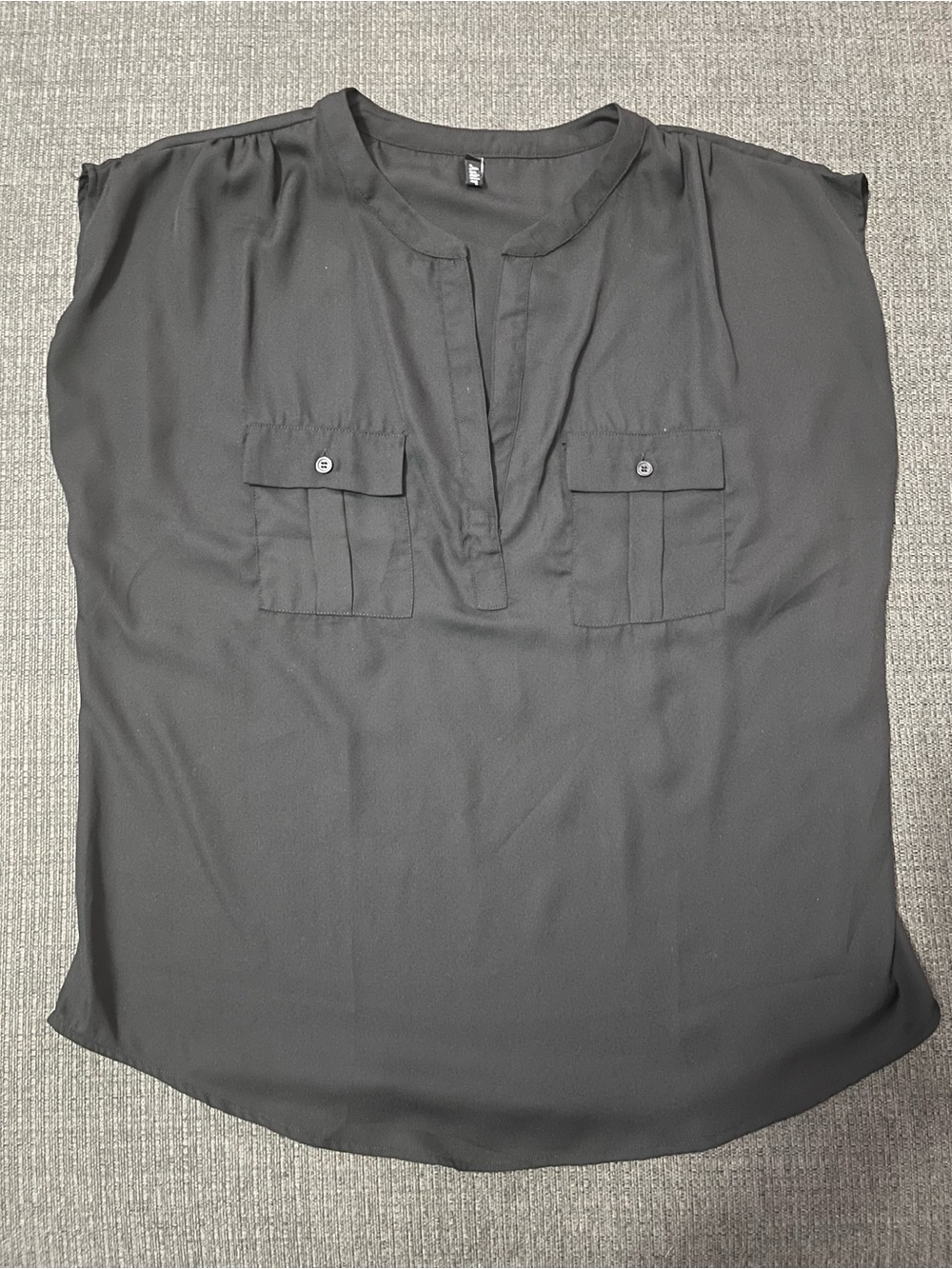Black Blouse Like New XL